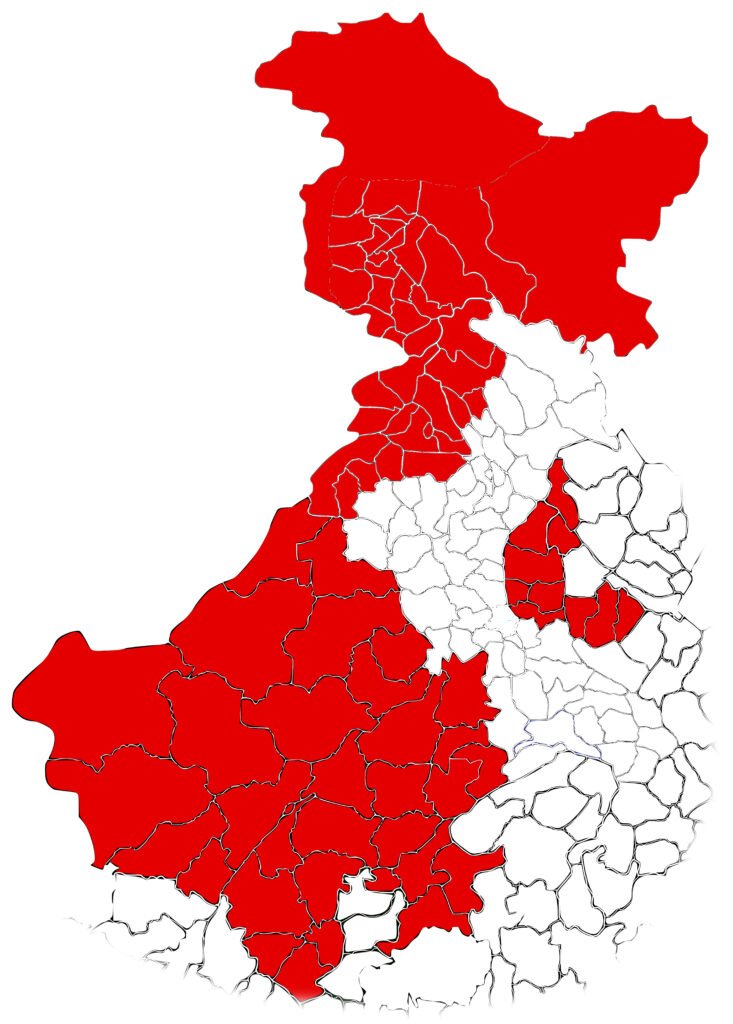 Map of Krist Jyoti Province